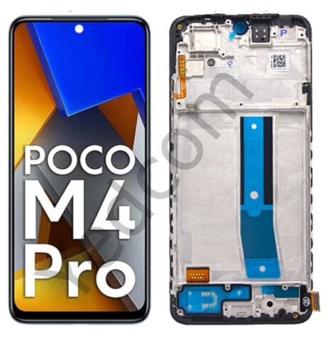 Xiaomi POCO M4 Pro 5G Çıtalı Lcd Ekran ve Dokunmatik Komple Ekran Yüksek Kalite