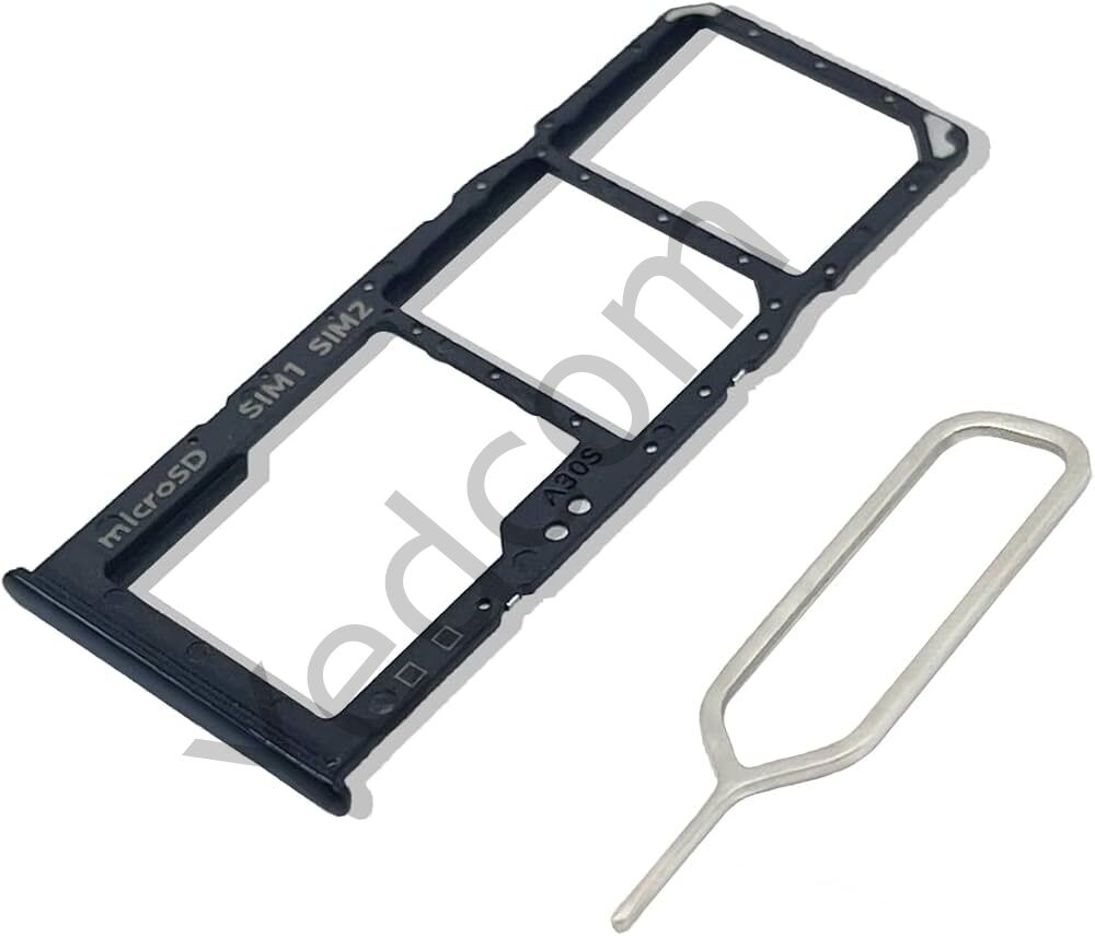 Samsung M30 Sim Kart Aparatı Sim Tepsisi Sim Kızağı Siyah