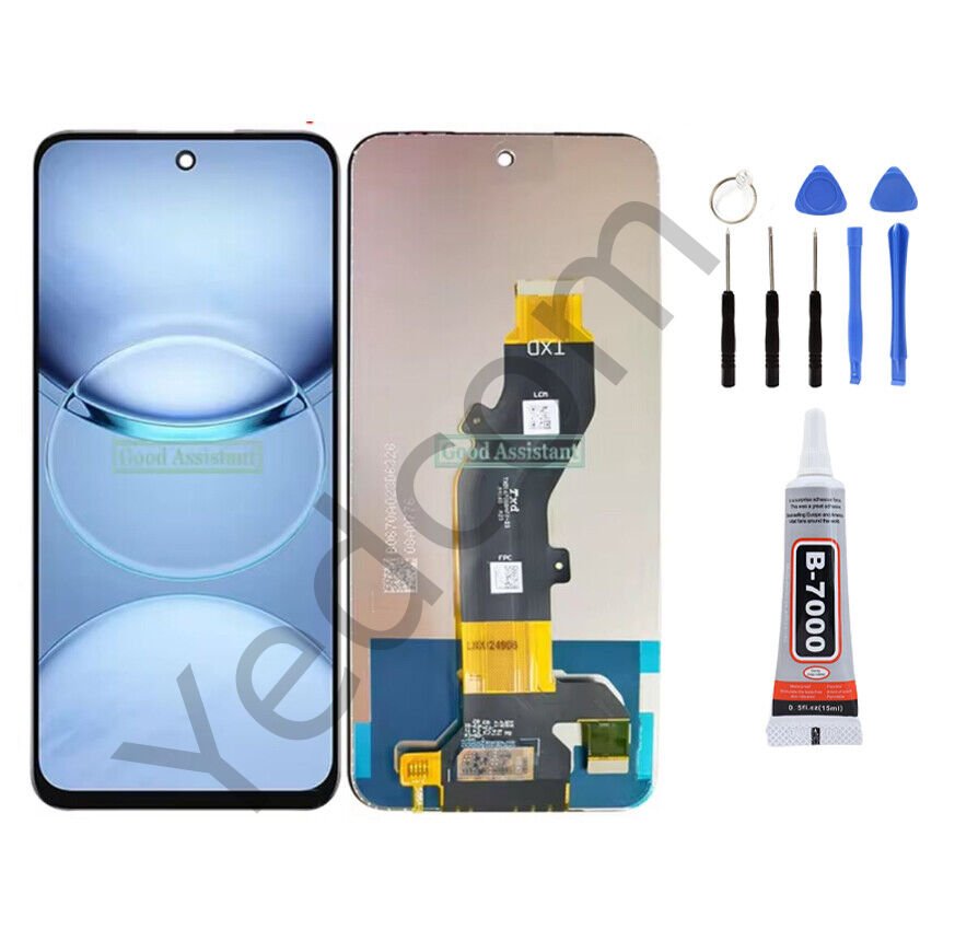 Tecno Spark 30 Ekran Lcd Dokunmatik Tamir Seti Beraber