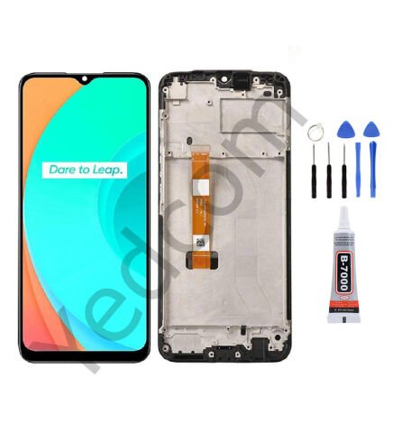 Oppo Realme C11 2019 Çıtalı Ekran Lcd Dokunmatik Tamir Seti Beraber