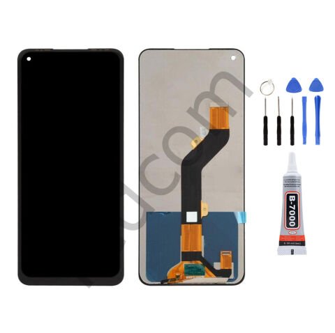 Tecno Spark 6 Ekran Lcd Dokunmatik Tamir Seti Beraber