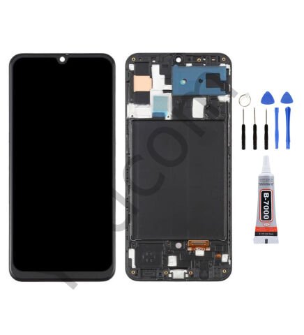 Samsung A50 A505F Çıtalı Ekran Lcd Dokunmatik Tamir Seti Beraber