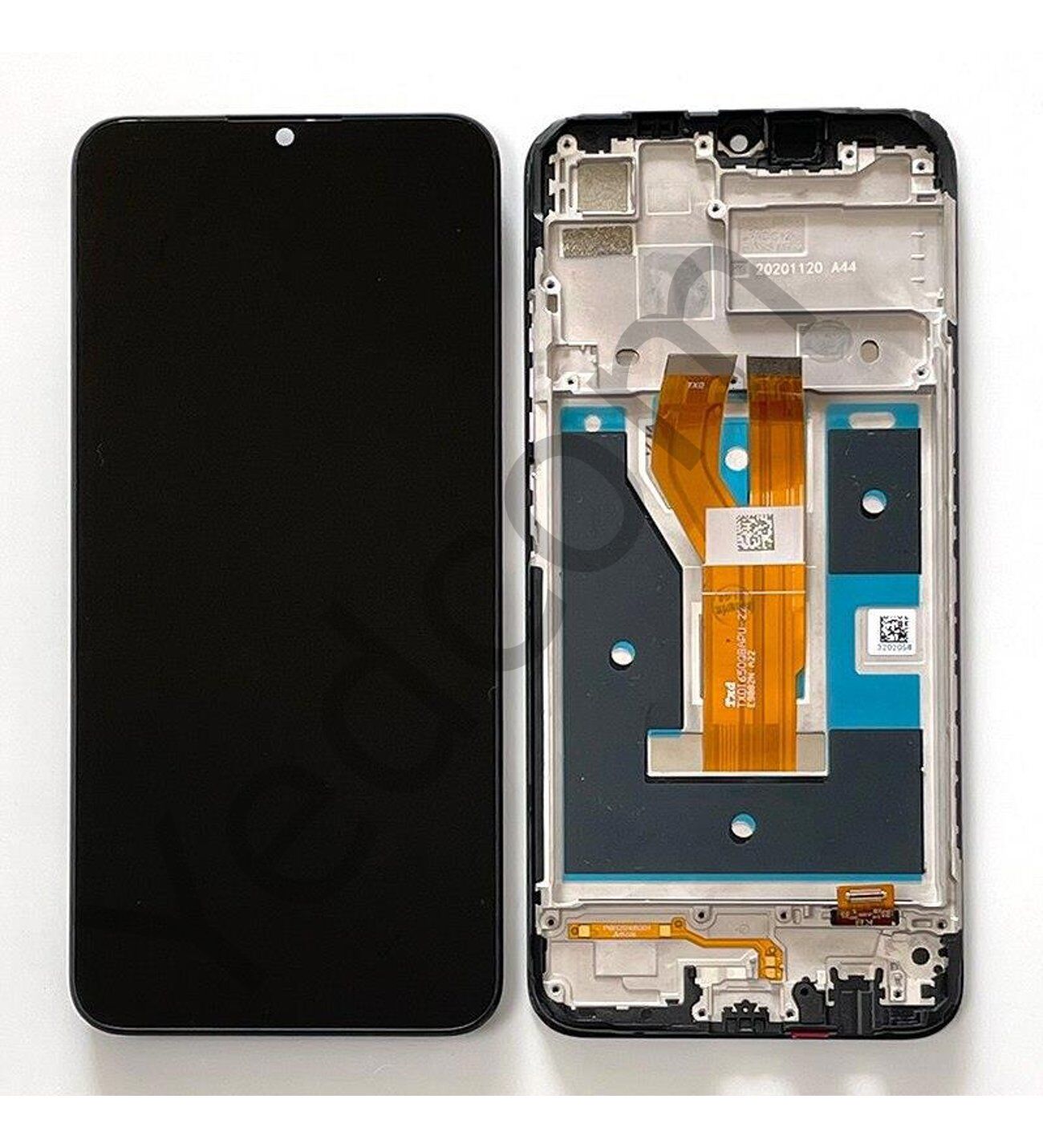 Oppo Realme C11 2021 Çıtalı Lcd Ekran ve Dokunmatik Komple Ekran Yüksek Kalite
