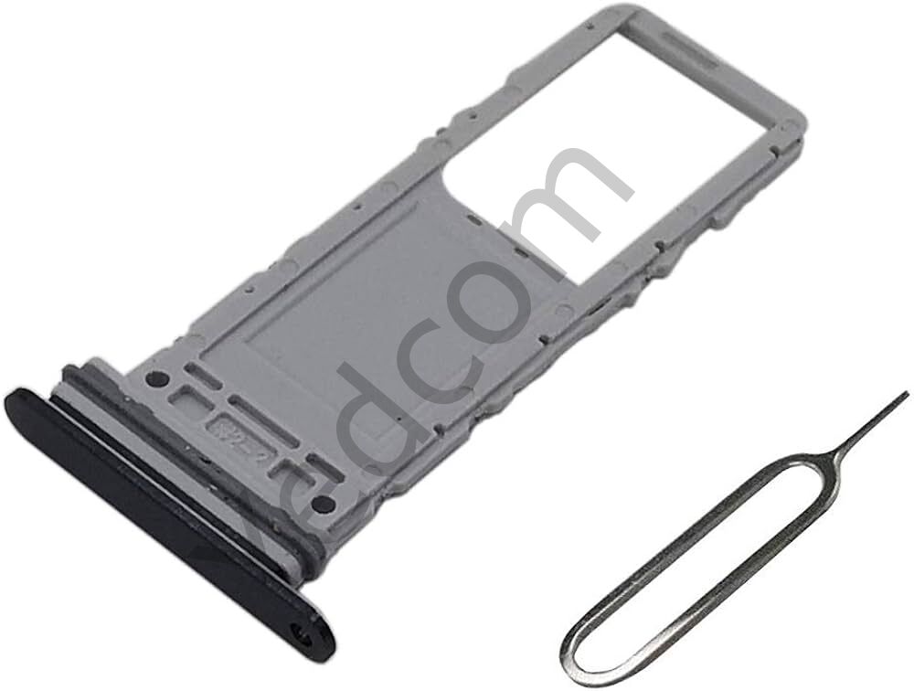 Samsung NOTE 10 Sim Kart Aparatı Sim Tepsisi Sim Kızağı Siyah