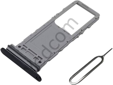Samsung NOTE 10 Sim Kart Aparatı Sim Tepsisi Sim Kızağı Siyah