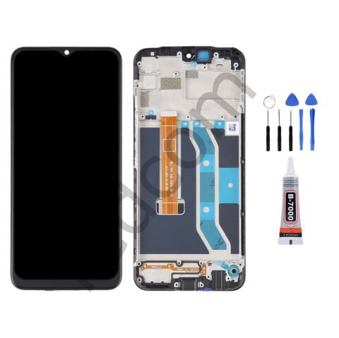 Oppo Realme C12 Çıtalı Ekran Lcd Dokunmatik Tamir Seti Beraber