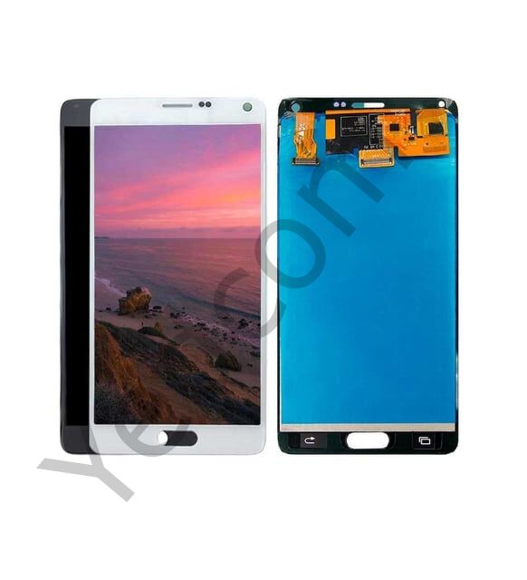 Samsung NOTE 4 N910F Lcd Ekran ve Dokunmatik Komple Ekran Yüksek Kalite Beyaz