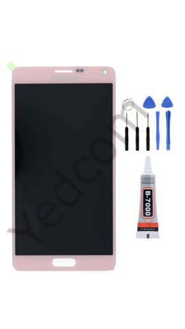 Samsung NOTE 4 N910F Ekran Lcd Dokunmatik Tamir Seti Beraber Gold