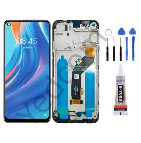 Tecno Spark 7 Pro Çıtalı Ekran Lcd Dokunmatik Tamir Seti Beraber