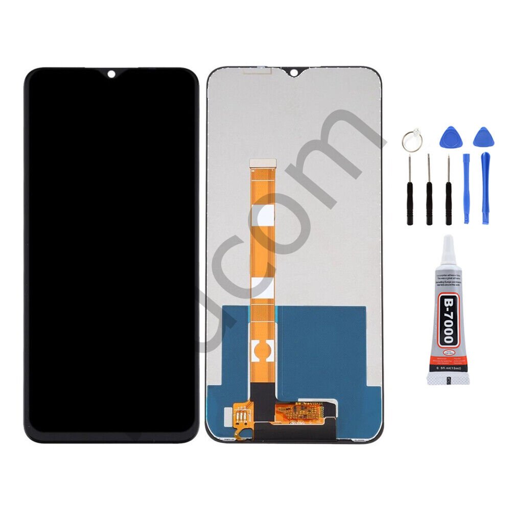 Oppo Realme C15 Ekran Lcd Dokunmatik Tamir Seti Beraber