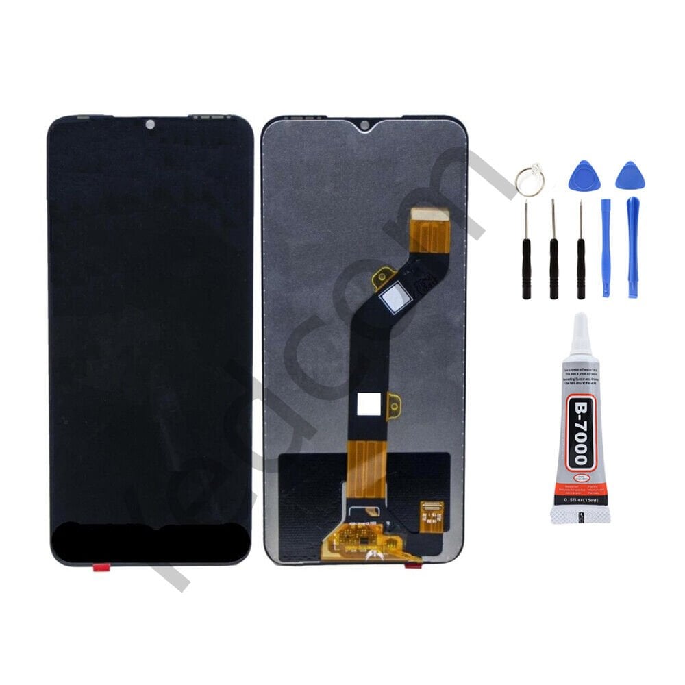 Tecno Spark 7T Ekran Lcd Dokunmatik Tamir Seti Beraber