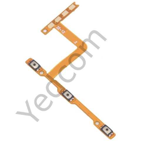 Tecno SPARK 7T On Off Yan Ses Filmi Flex Güç ve Ses Filmi