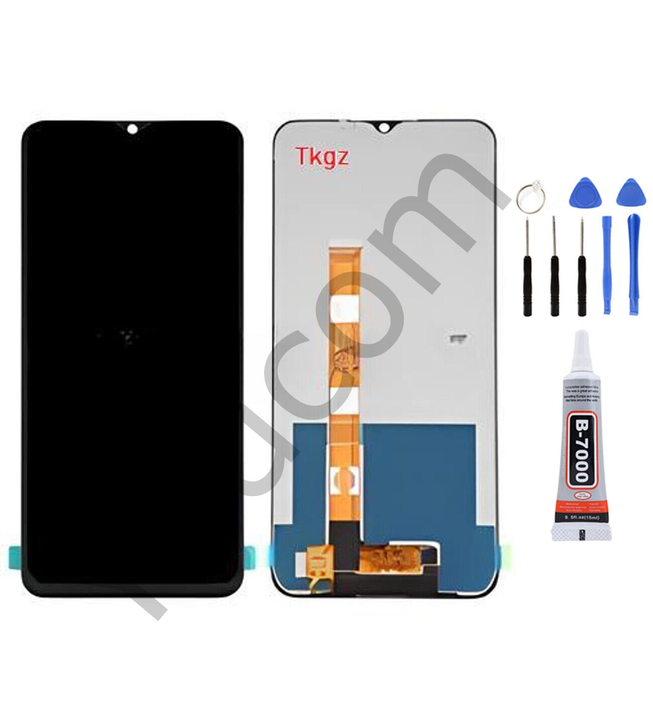 Oppo Realme C21S Ekran Lcd Dokunmatik Tamir Seti Beraber