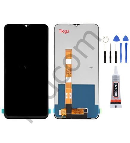 Oppo Realme C21S Ekran Lcd Dokunmatik Tamir Seti Beraber