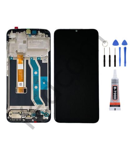 Oppo Realme C21Y Çıtalı Ekran Lcd Dokunmatik Tamir Seti Beraber