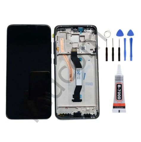 Xiaomi Redmi Note 8 Pro Çıtalı Ekran Lcd Dokunmatik Tamir Seti Beraber