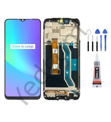Oppo Realme C25 Çıtalı Ekran Lcd Dokunmatik Tamir Seti Beraber
