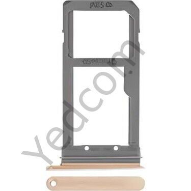 Samsung S8 Sim Kart Aparatı Sim Tepsisi Sim Kızağı  Gold