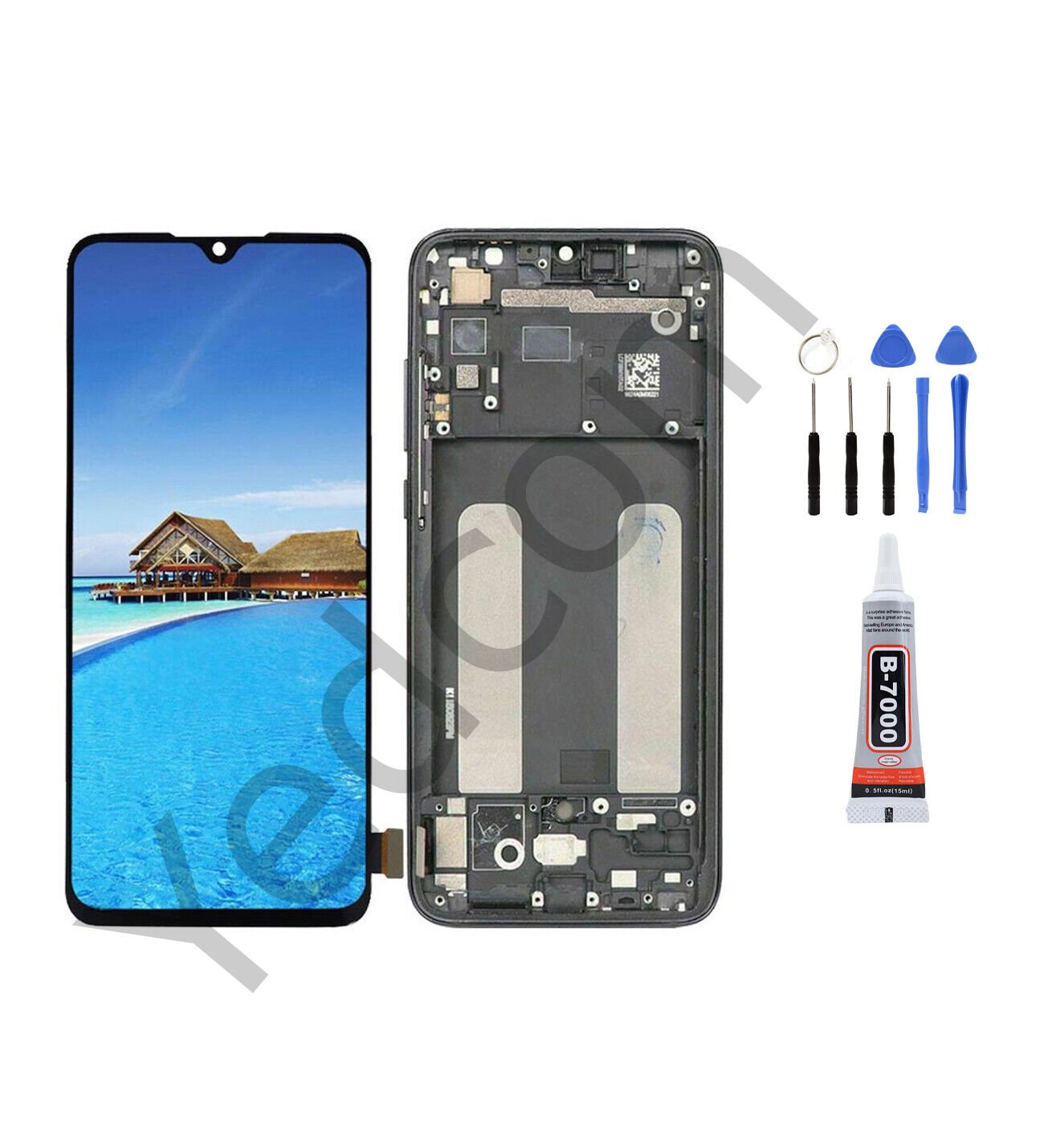 Xiaomi Mİ 9 Lite Çıtalı Oled Ekran Lcd Dokunmatik Tamir Seti Beraber