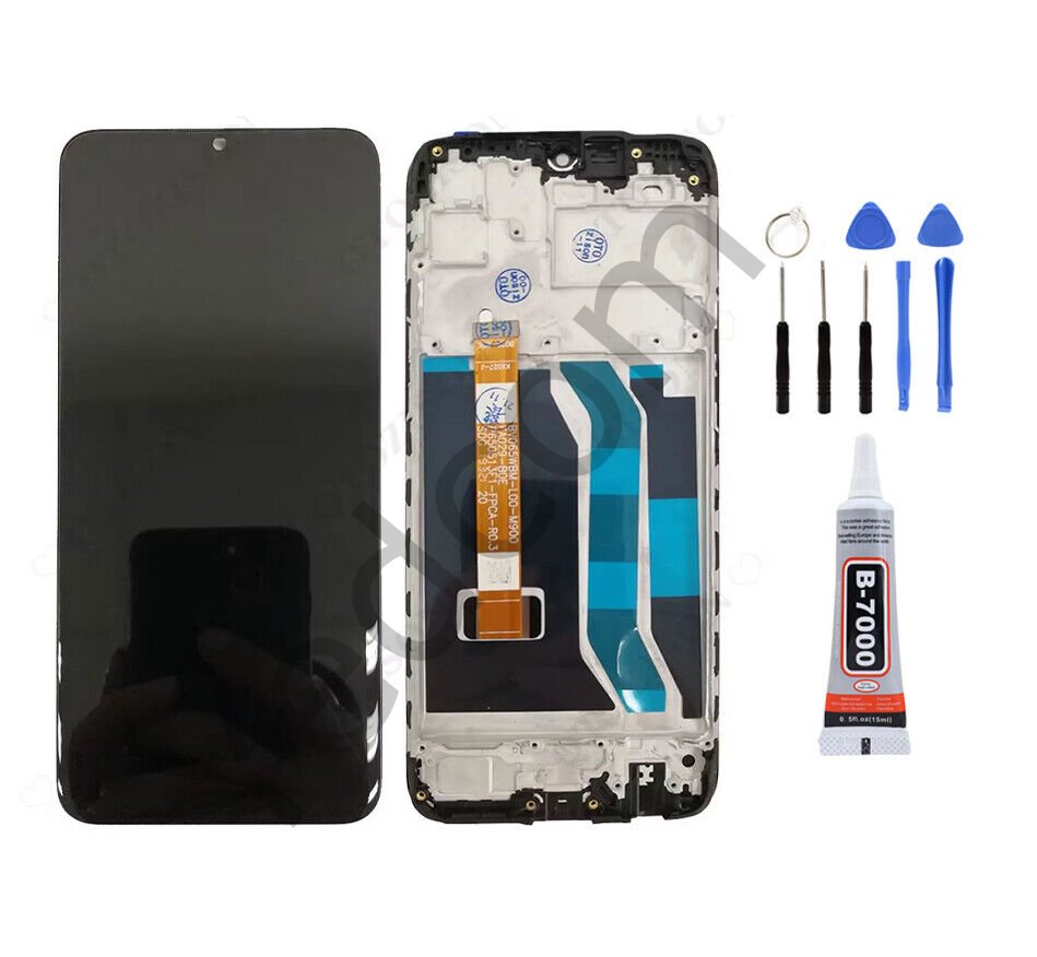 Oppo Realme C3 Çıtalı Ekran Lcd Dokunmatik Tamir Seti Beraber