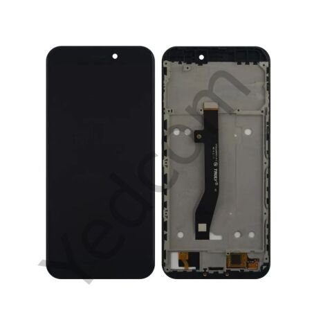 General Mobile Gm8 Go Çıtalı Lcd Ekran ve Dokunmatik Komple Ekran Yüksek Kalite Siyah