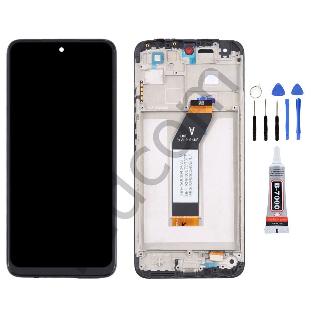 Xiaomi Redmi 10 2022 Çıtalı Ekran Lcd Dokunmatik Tamir Seti Beraber
