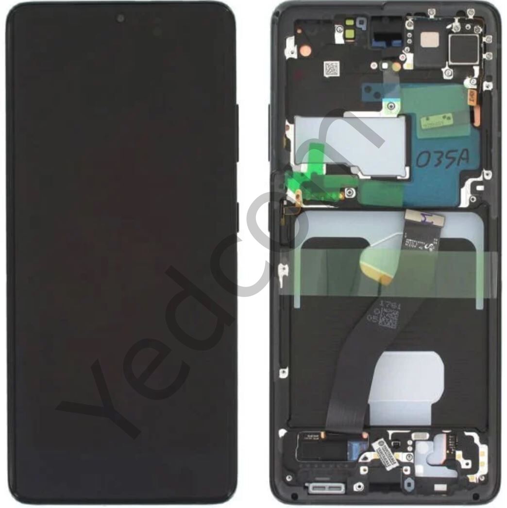 Samsung S21 ULTRA G988 Çıtalı Lcd Ekran ve Dokunmatik Komple Ekran Yüksek Kalite