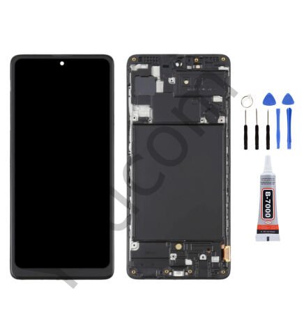 Samsung A71 A715F Çıtalı Ekran Lcd Dokunmatik Tamir Seti Beraber