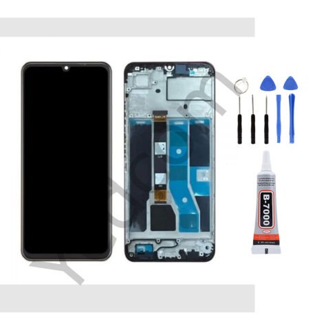 Oppo Realme C53 Çıtalı Ekran Lcd Dokunmatik Tamir Seti Beraber