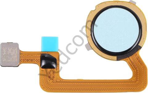 Xiaomi POCO C55 Parmak İzi Okuyucu Filmi Flex Mavi