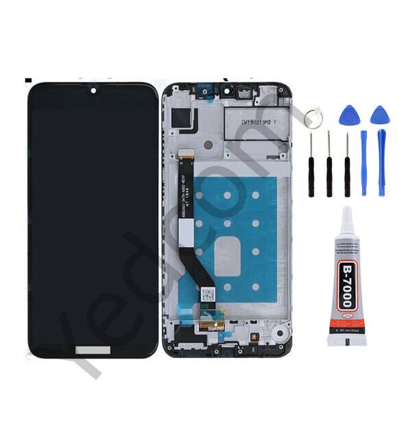 Huawei Y7 2019 Çıtalı Ekran Lcd Dokunmatik Tamir Seti Beraber