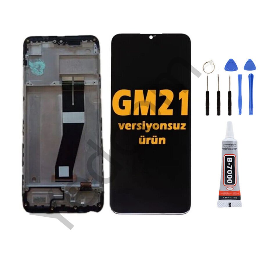 General Mobile Gm21 Çıtalı Ekran Lcd Dokunmatik Tamir Seti Beraber