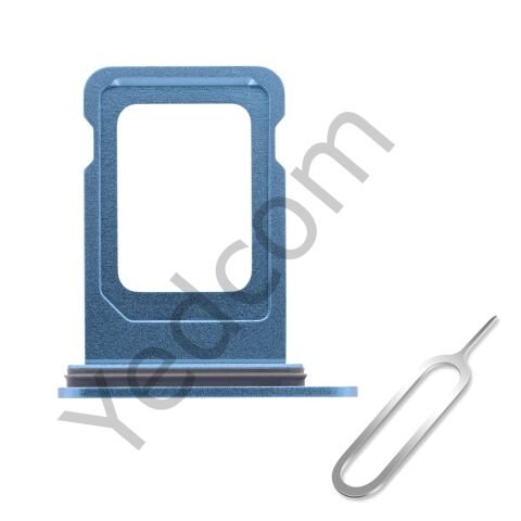 IPhone 14 Çift Sim Tepsisi Sim Aparatı Sim Kart Yuvası Mavi